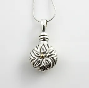 Silver Handcrafted Urn Pendant