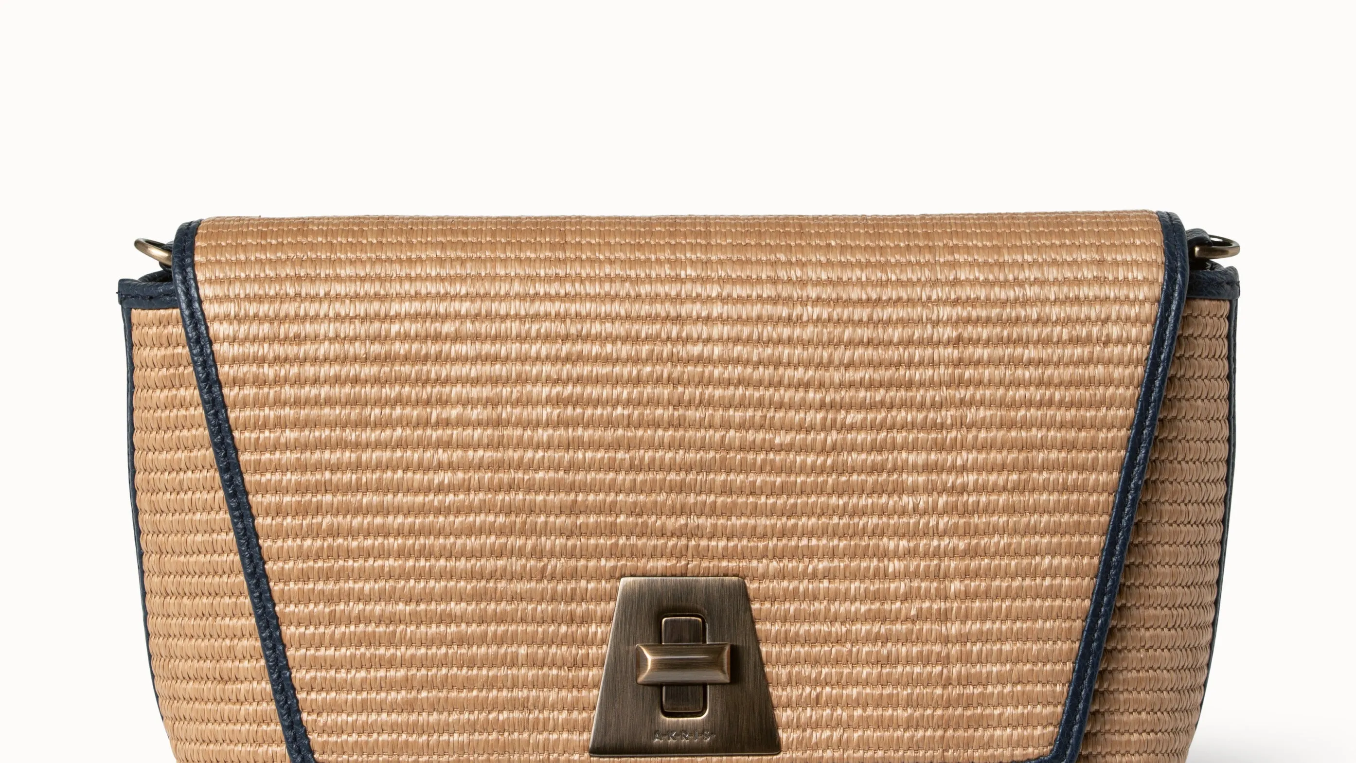 Small Anouk Day Bag aus Raffia