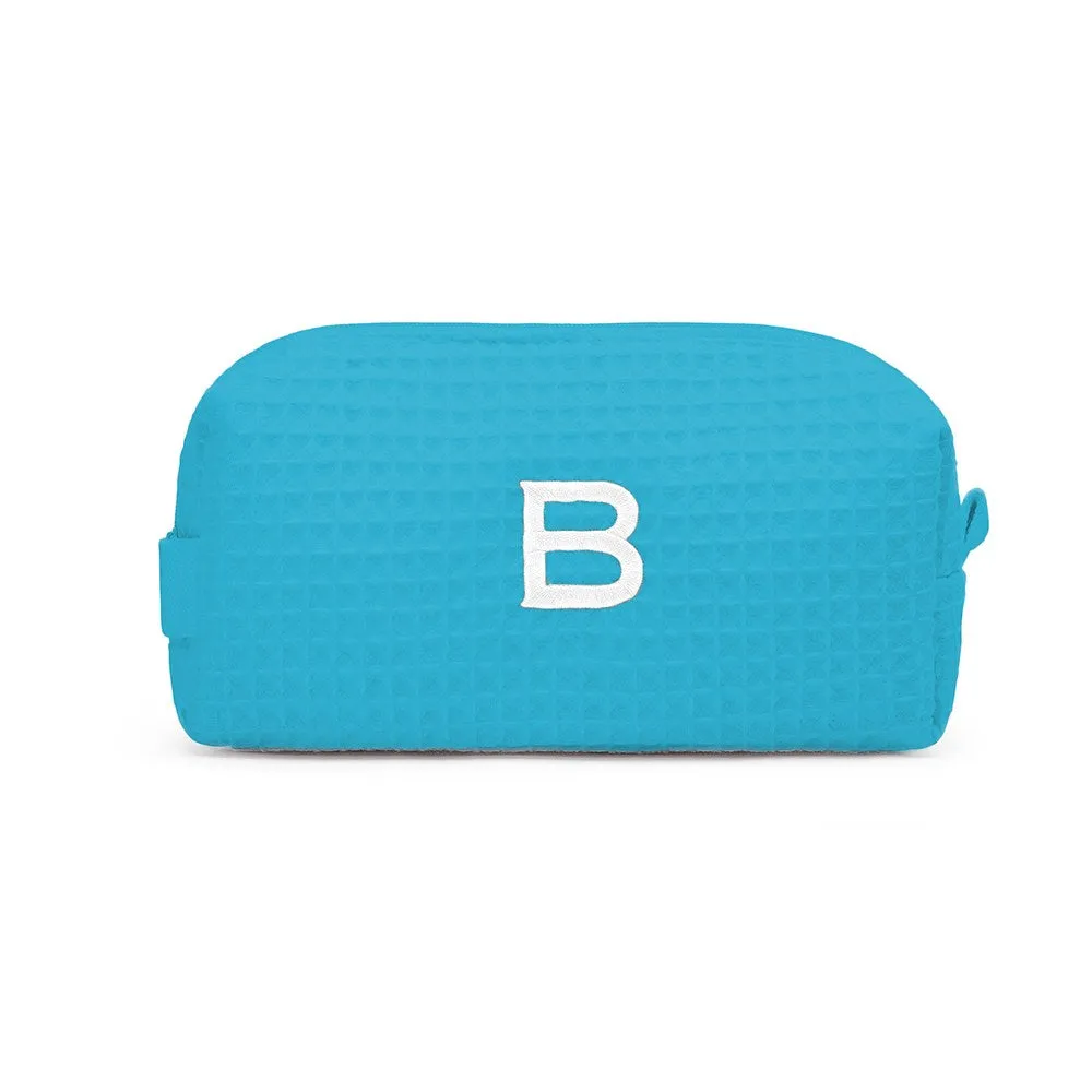 Small Monogrammed Cosmetic Bag - 3 Colors