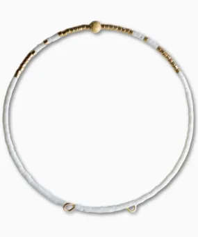 Sprinkles Bangle - White