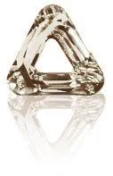 Swarovski 20mm Triangle Pendant - Crystal Golden Shadow (1pc)