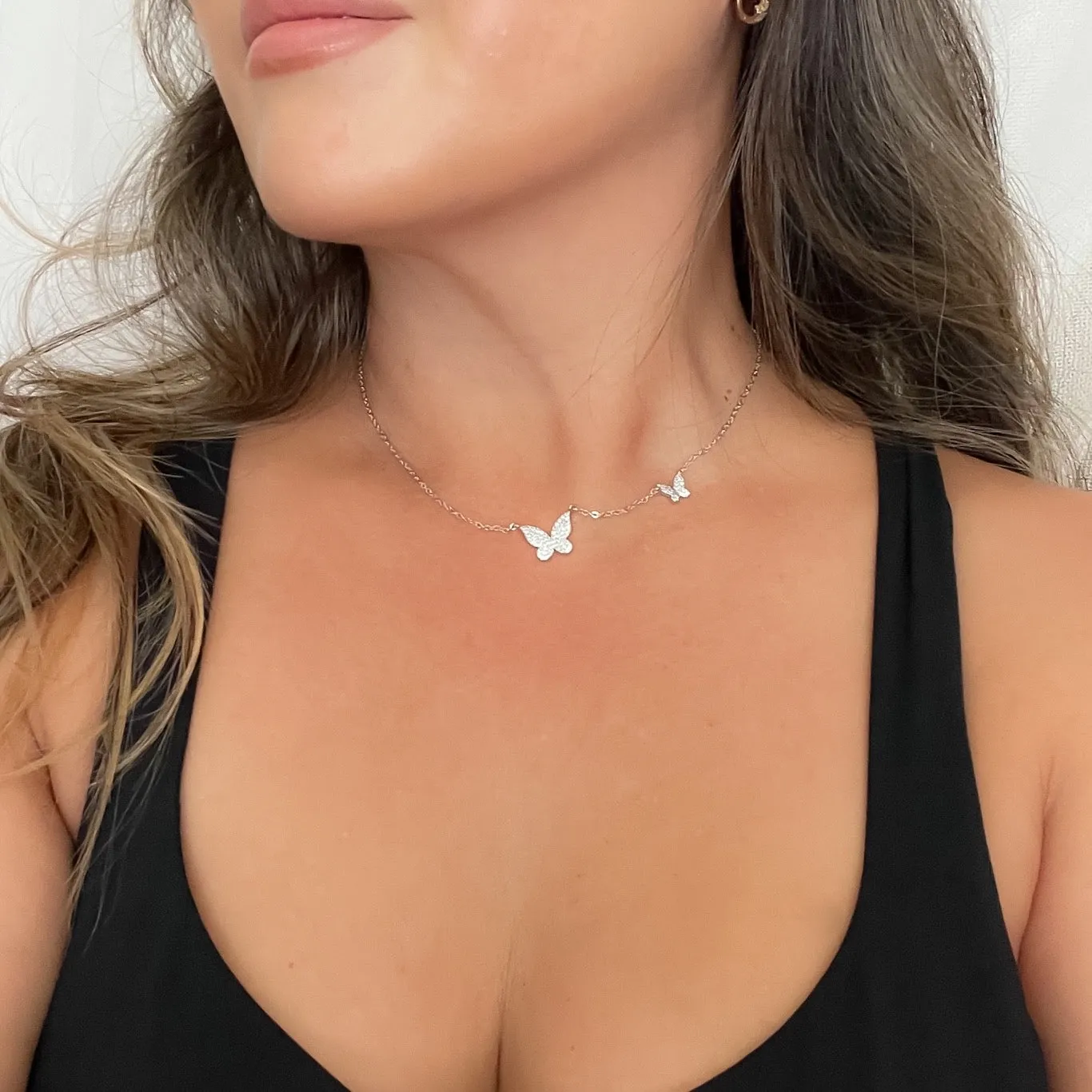 Sweet Butterflies Necklace