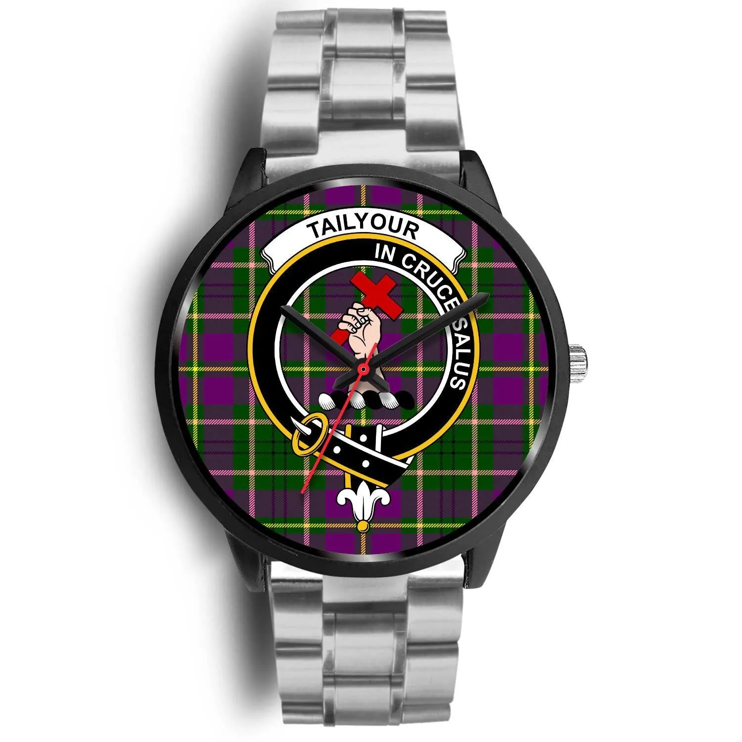 Taylor Clan Badge Tartan Black Watch