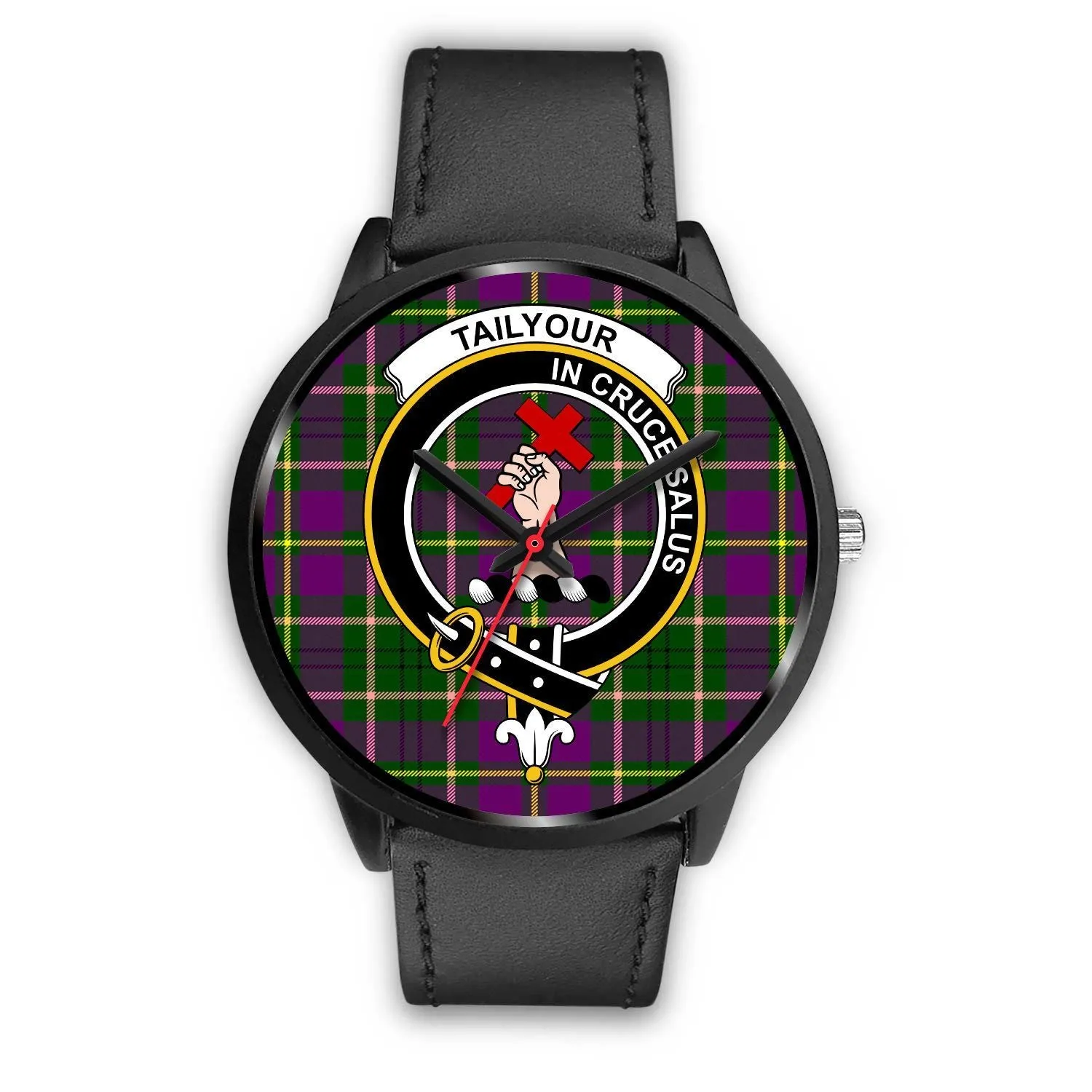 Taylor Clan Badge Tartan Black Watch