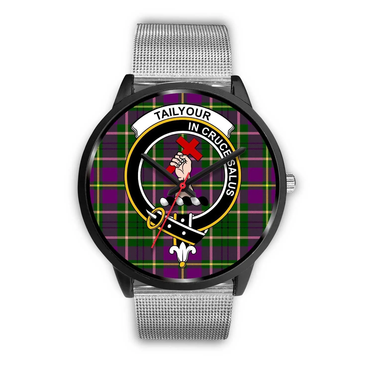 Taylor Clan Badge Tartan Black Watch