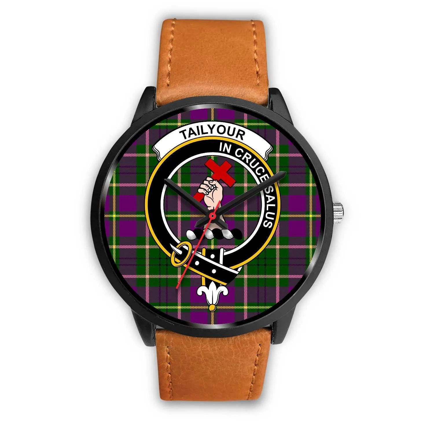 Taylor Clan Badge Tartan Black Watch