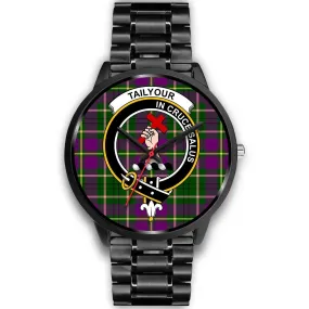 Taylor Clan Badge Tartan Black Watch