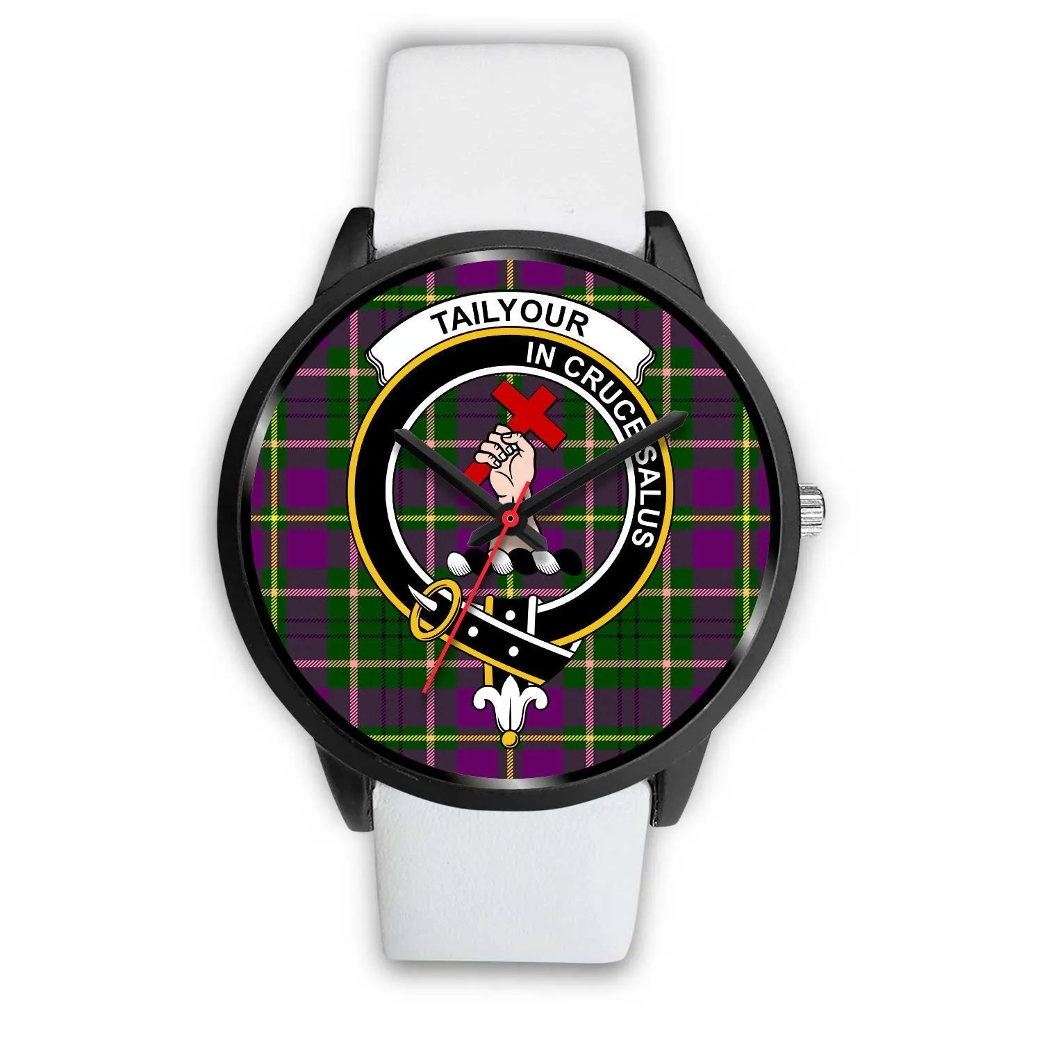 Taylor Clan Badge Tartan Black Watch