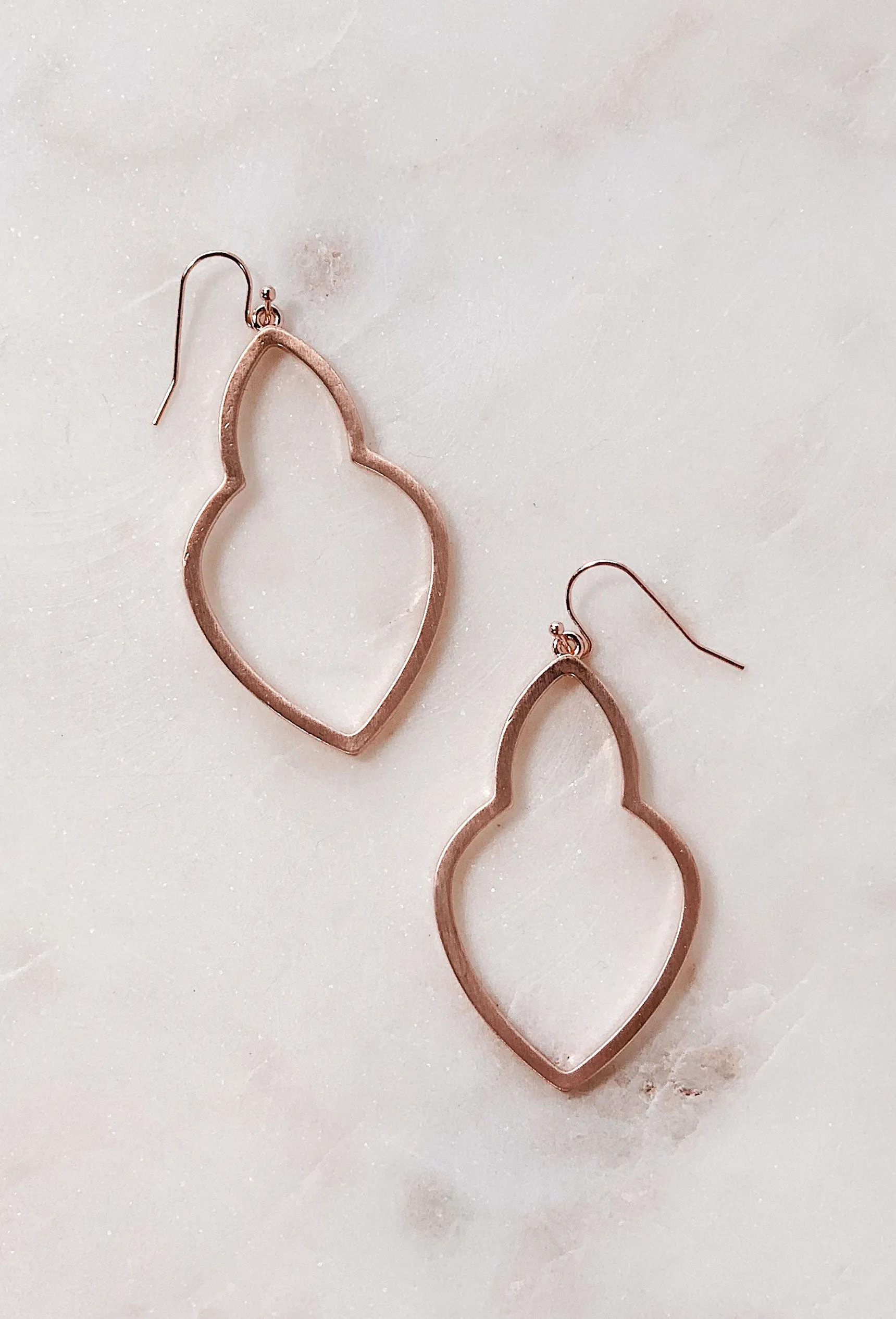 The Favorite Earrings in Rose Gold