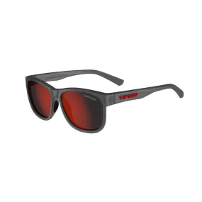 Tifosi Swank XL Sunglasses - Satin Vapor Smoke Red