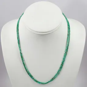 Turquoise Heishi Necklace