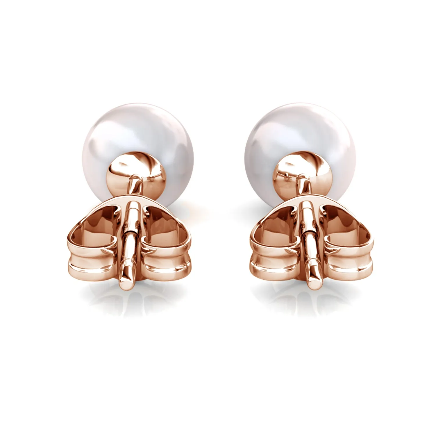 Vivienne “Brave” 18k Gold Plated Pearl Stud Earrings