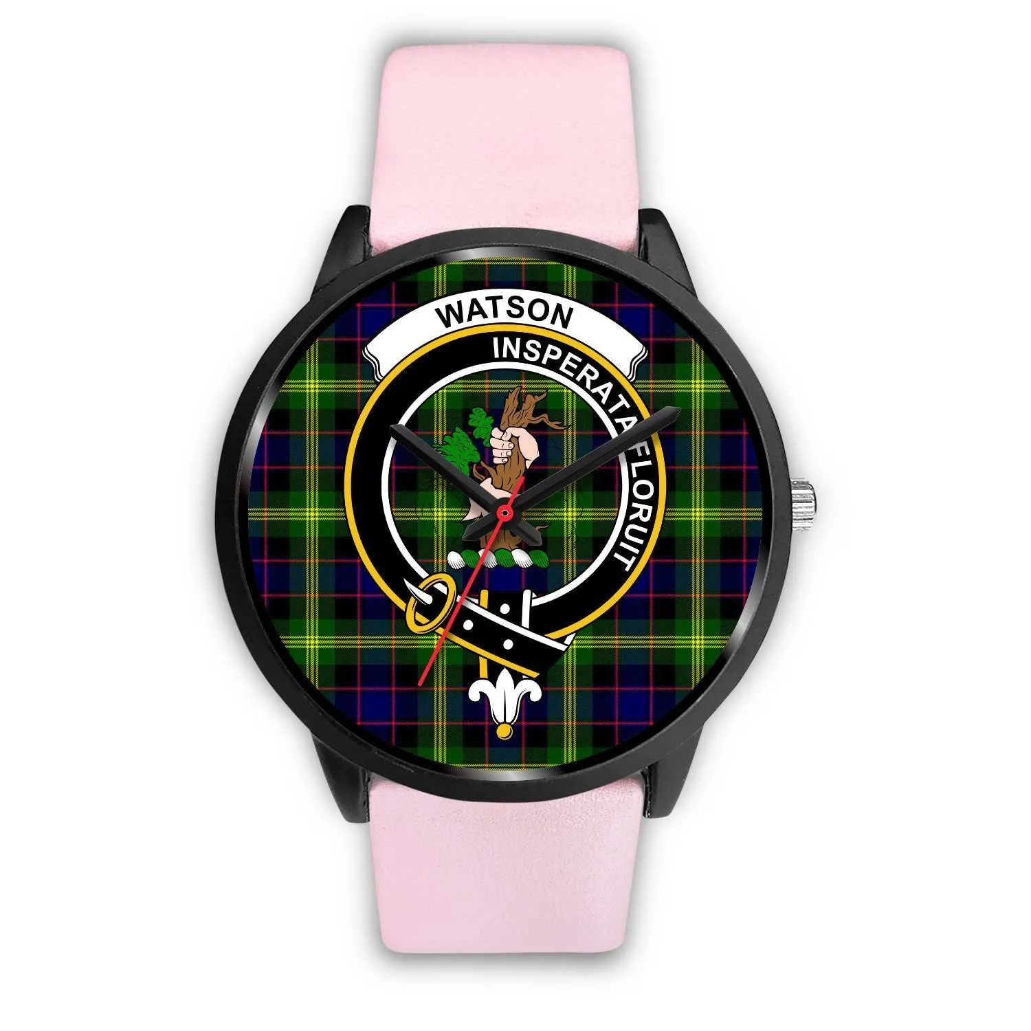 Watson Modern Clan Badge Tartan Black Watch