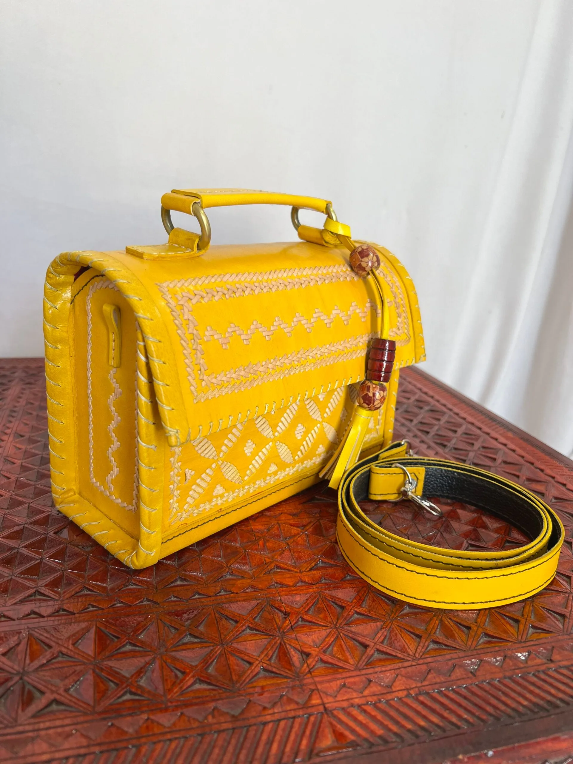 Yellow Hut Bag