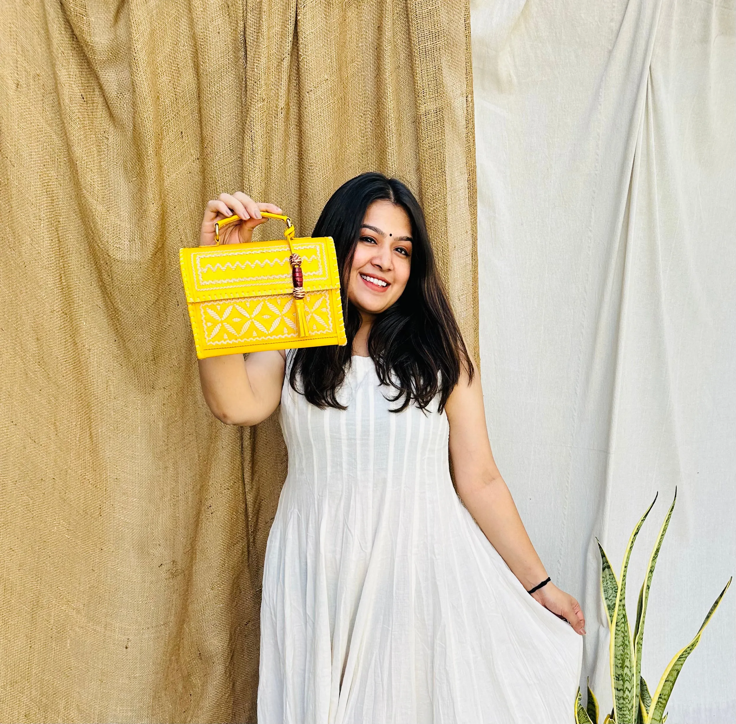 Yellow Hut Bag