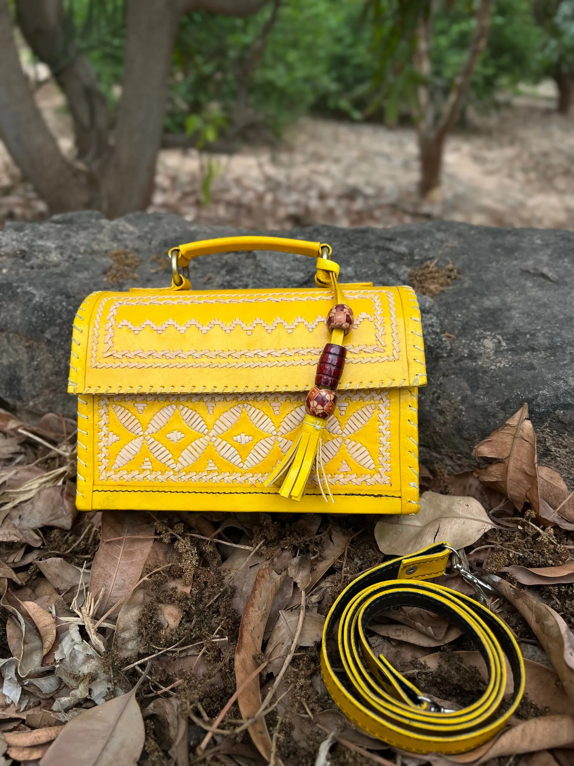 Yellow Hut Bag