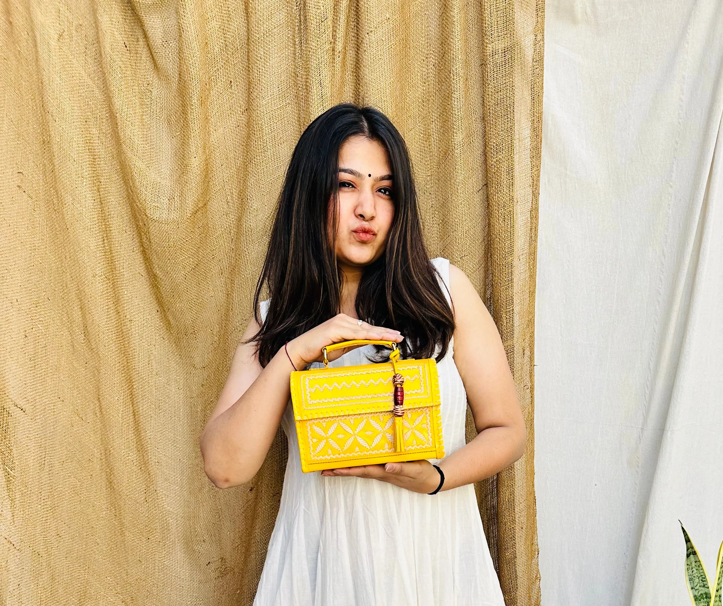 Yellow Hut Bag