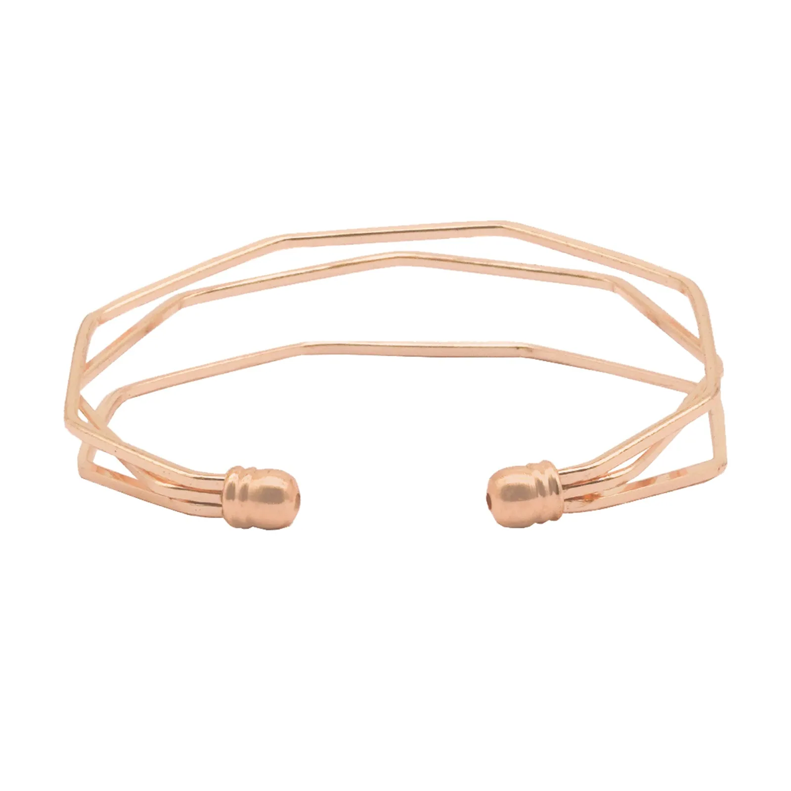 Zooey Rosegold Watch Bracelet Stack